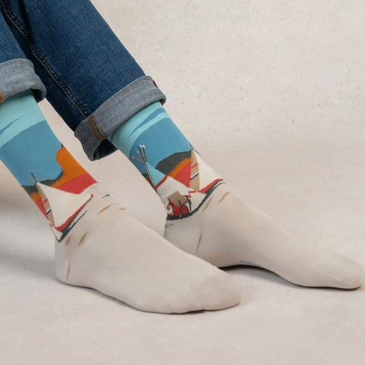 Chaussettes Coton Tipis Beige T43/46