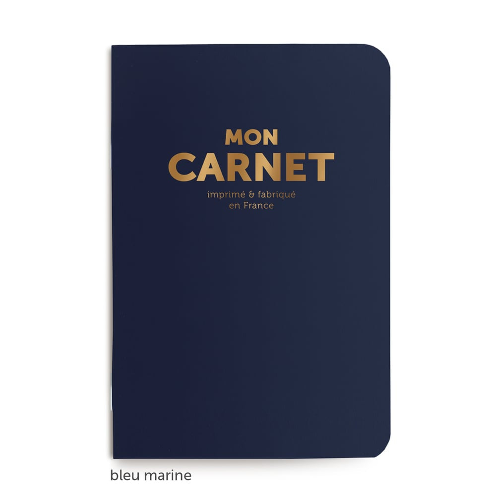 Carnets de poche colorés (couleur au choix)