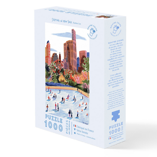 Puzzle Skating in New York 1000 pièces