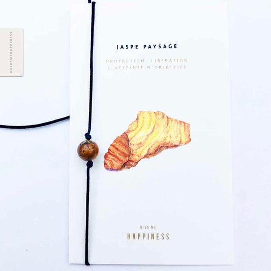 Bracelet Jaspe Paysage