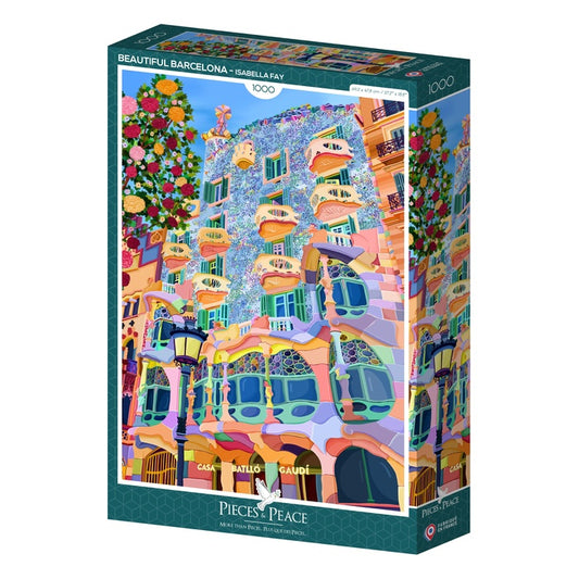 Puzzle Magnifique Barcelone 1000 pièces