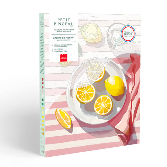 Kit de peinture Citrons de Menton