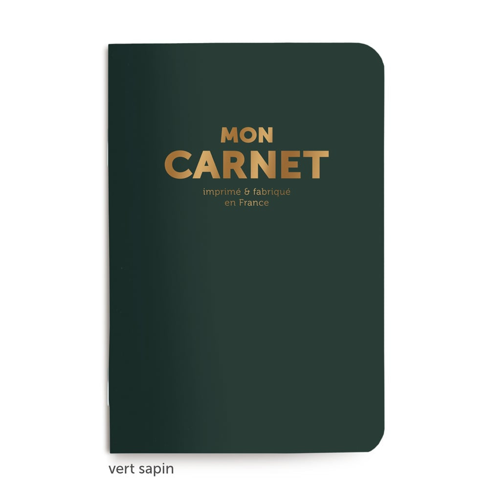 Carnets de poche colorés (couleur au choix)