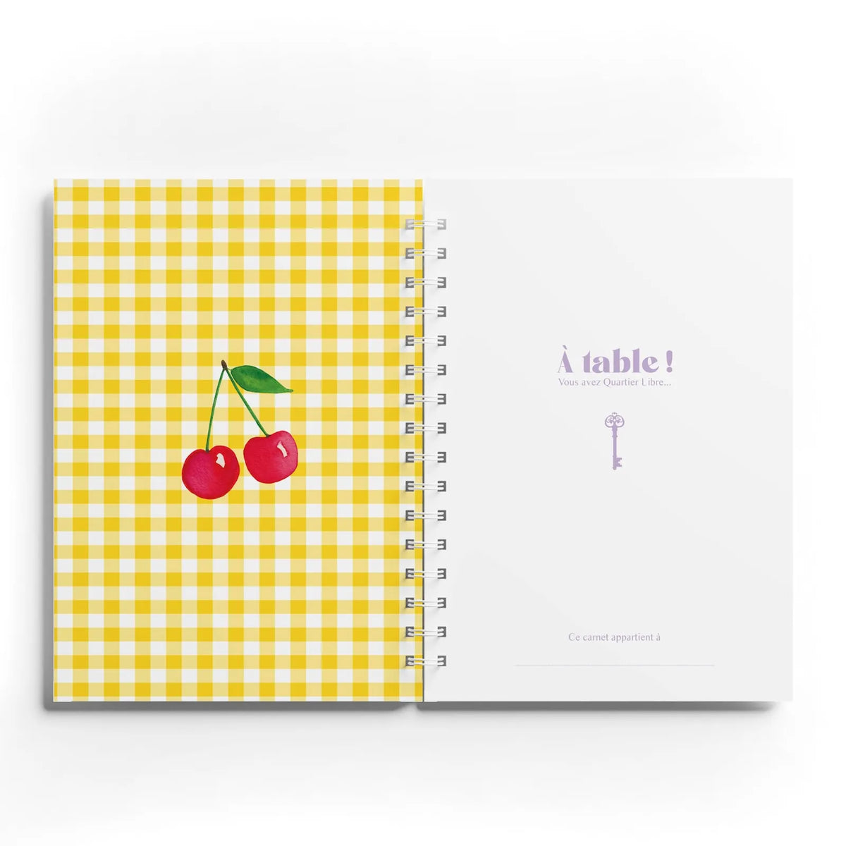 Carnet de recettes Cherry