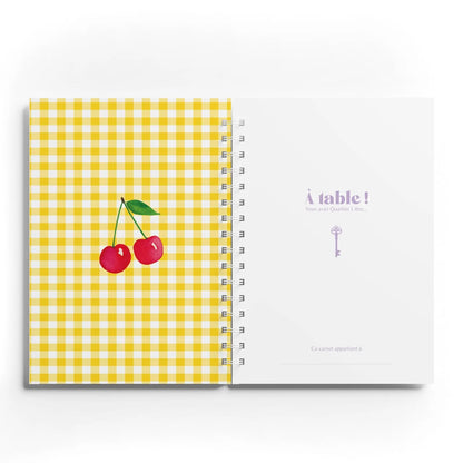 Carnet de recettes Cherry
