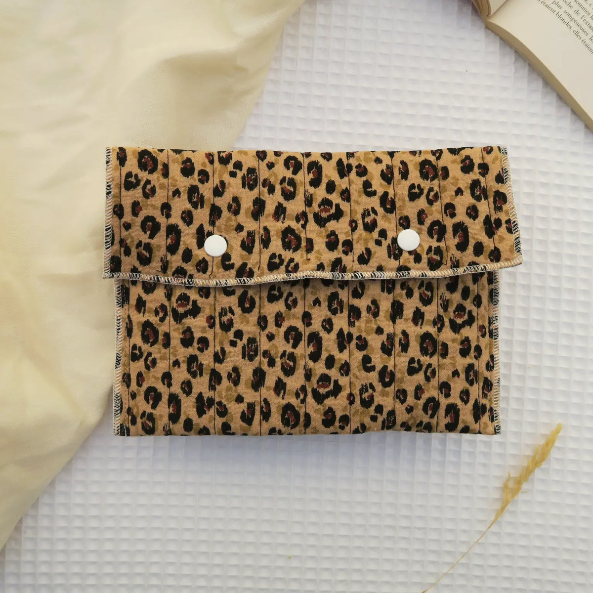 Pochette à livre - Léopard