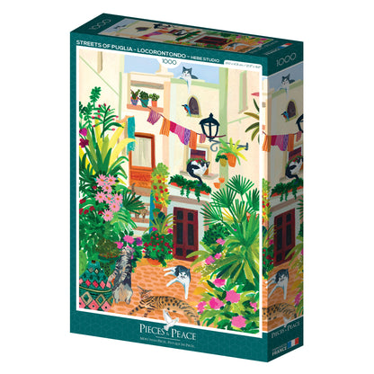 Puzzle Streets Of Puglia 1000 pièces