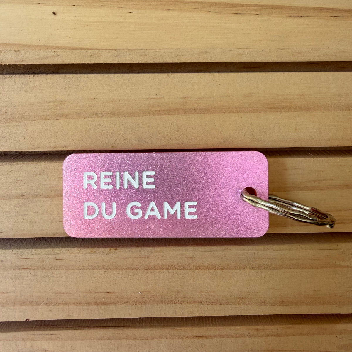 Porte-clés Reine du Game