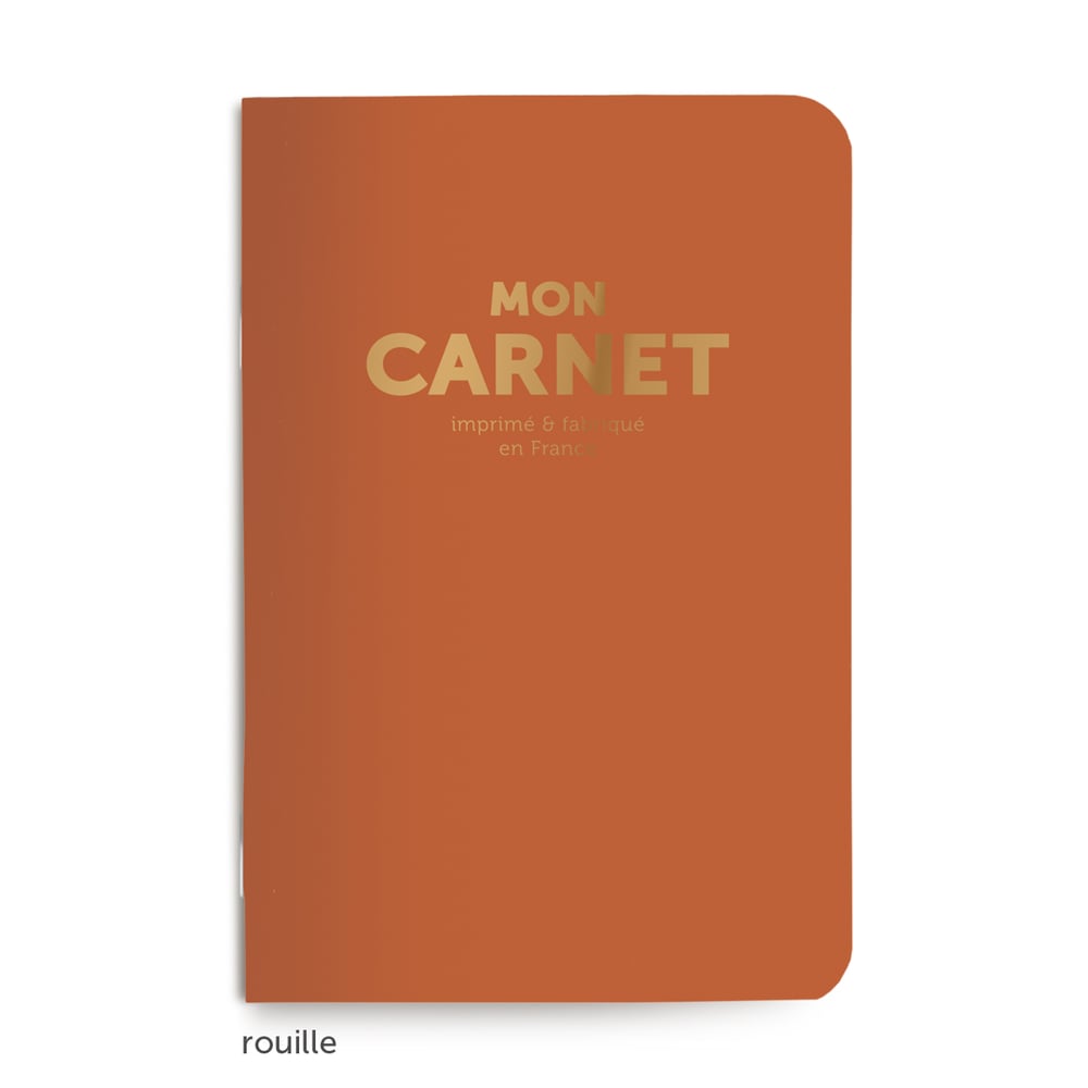 Carnets de poche colorés (couleur au choix)