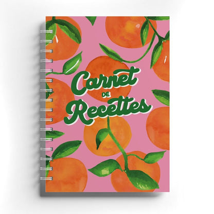 Carnet de recettes Oranges