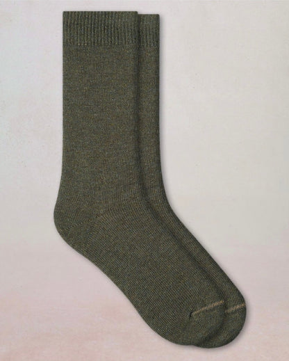 Chaussettes Laine Cachemire Kaki   T39/42 / T43/46