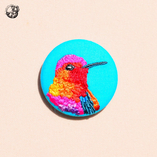 Broche petit format Colibri