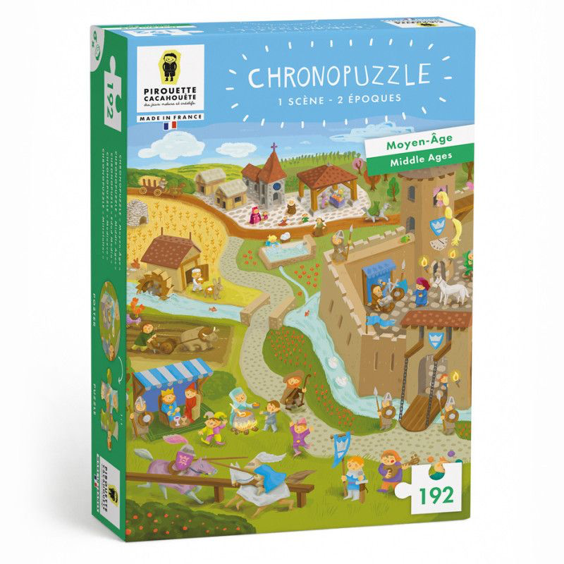 Puzzle Moyen Âge 192 pièces