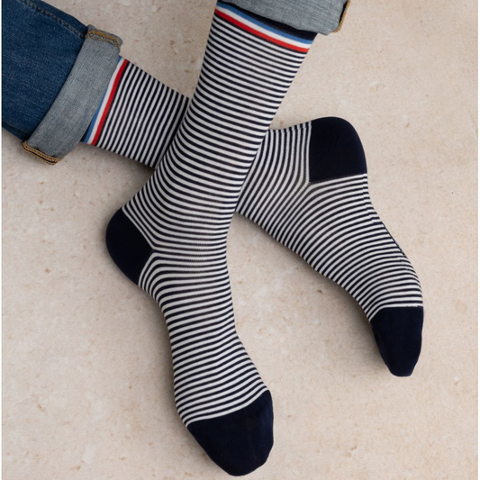 Chaussettes Marinière bleu/blanc/rouge T39/42 / T43/46