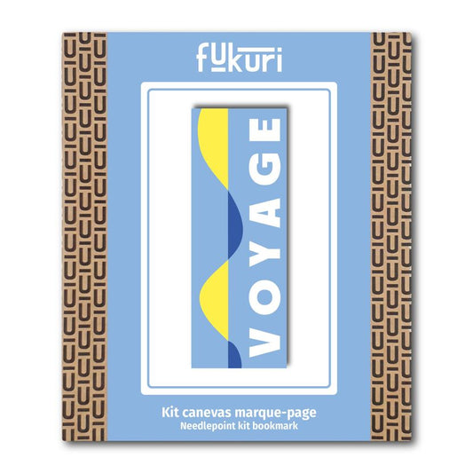 Kit de canevas marque-pages Voyage
