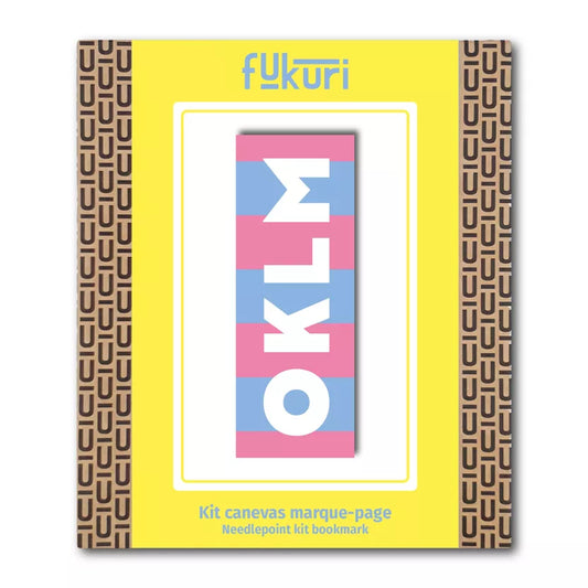 Kit de canevas marque-pages OKLM