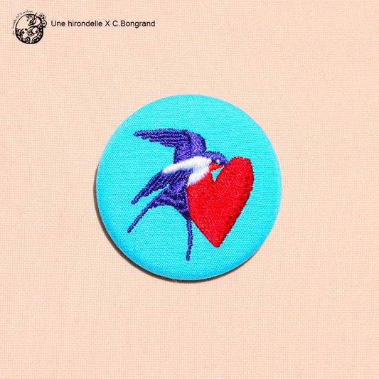 Broche petit format Libre d’aimer