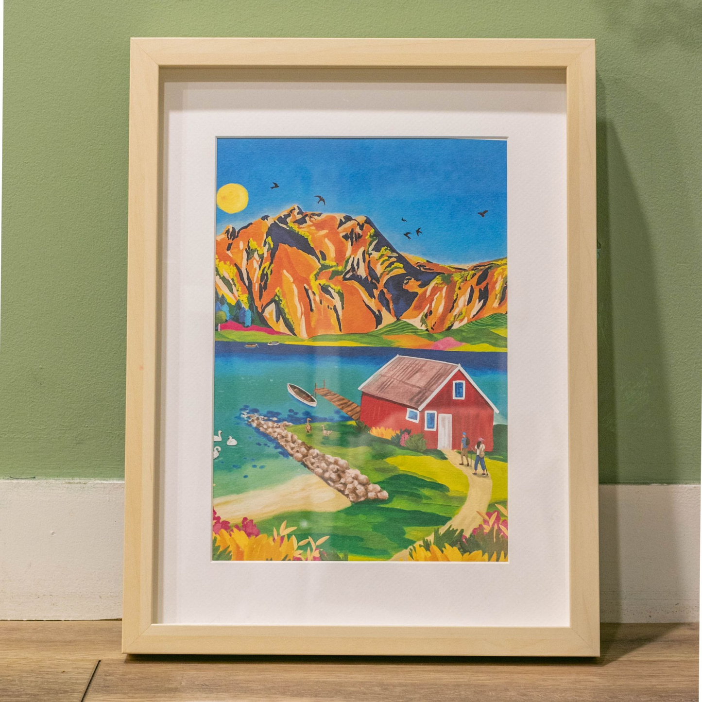 Kit de peinture Randonnée en Norvège