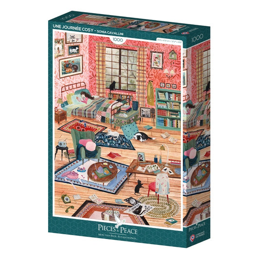 Puzzle Une journée cosy 1000 pièces