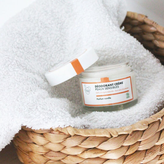 Déodorant crème Peau sensible - Vanille
