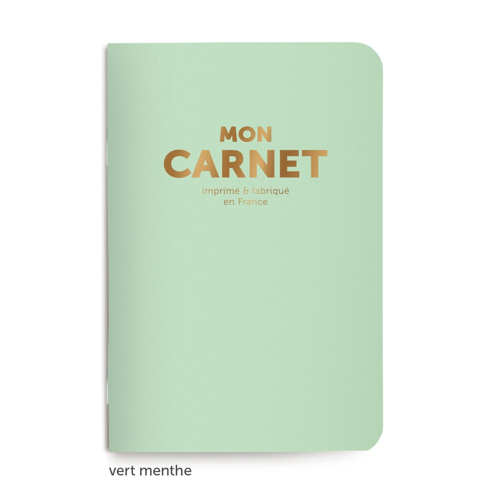 Carnets de poche colorés (couleur au choix)