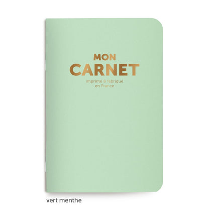 Carnets de poche colorés (couleur au choix)