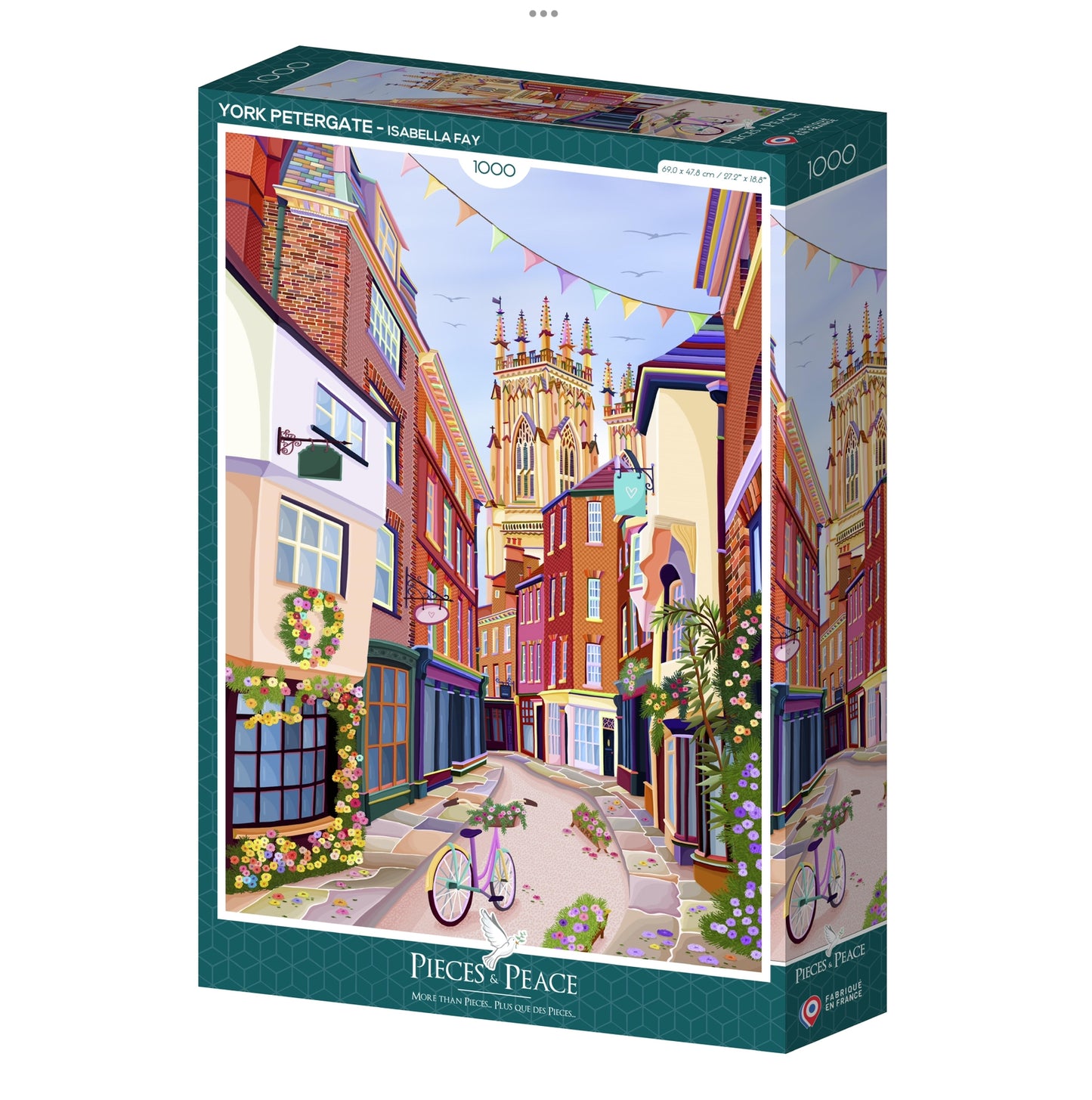 Puzzle York Petergate 1000 pièces