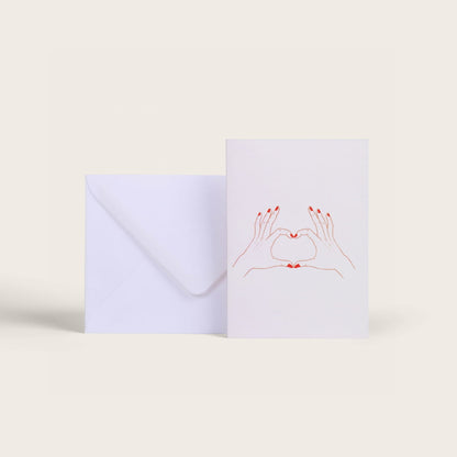 Carte double avec enveloppe - Signs