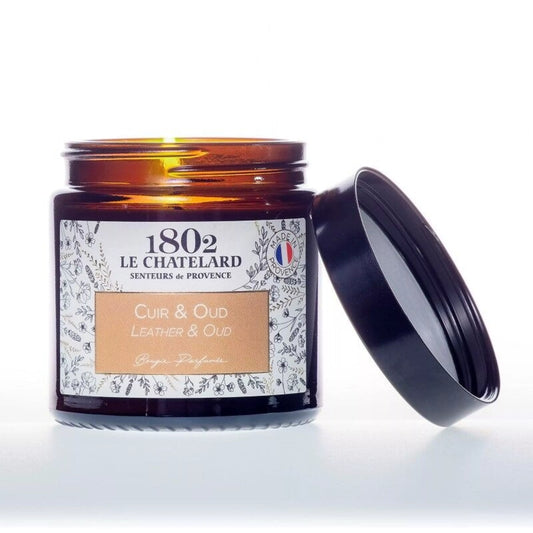 Bougie Cuir et Oud