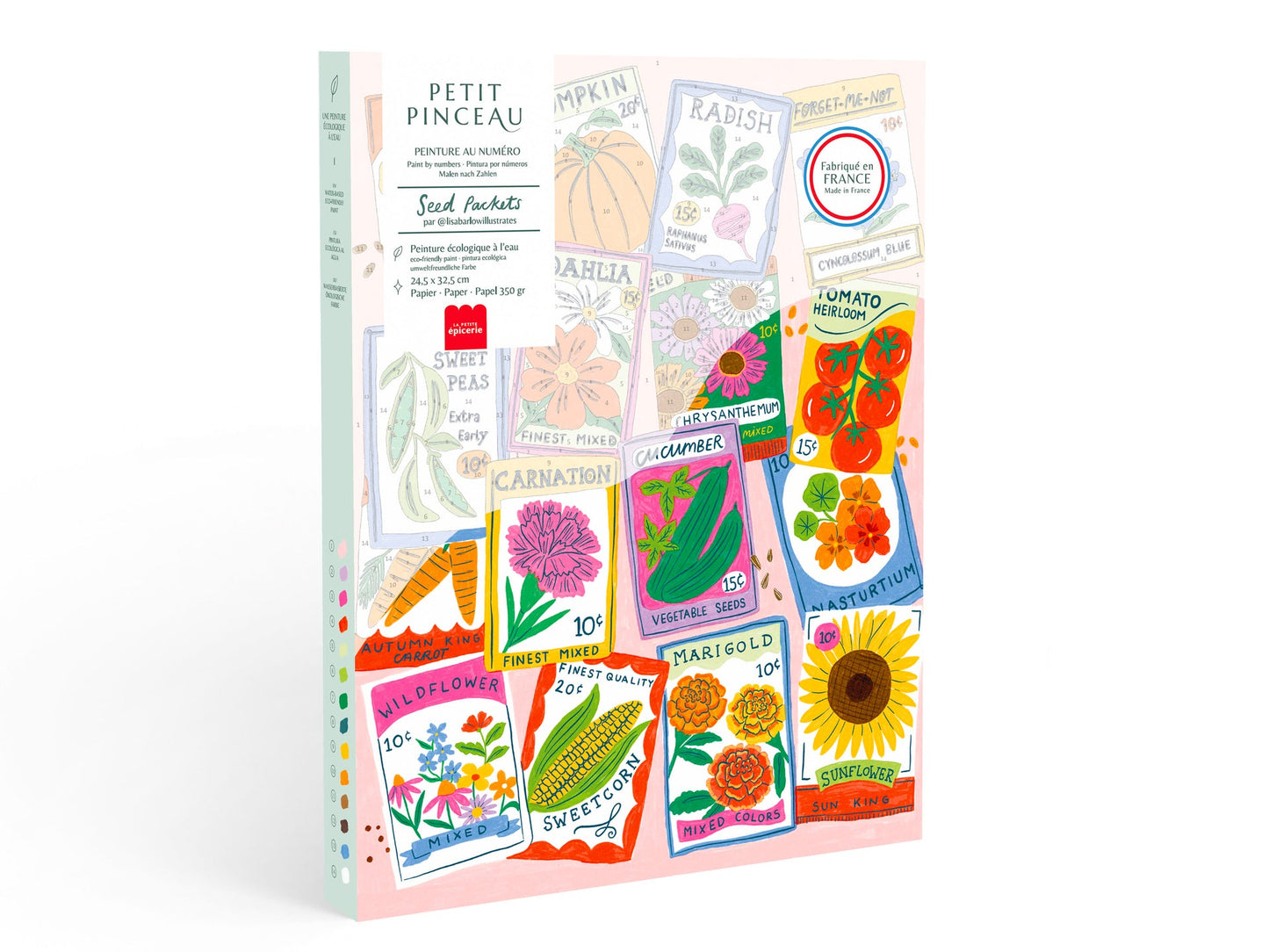 Kit de peinture Seed packets
