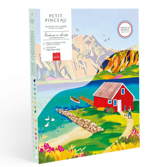 Kit de peinture Randonnée en Norvège