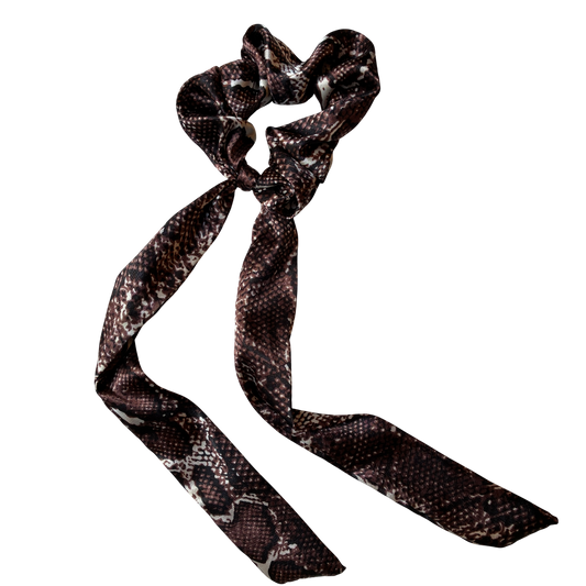 Chouchou ruban reptile