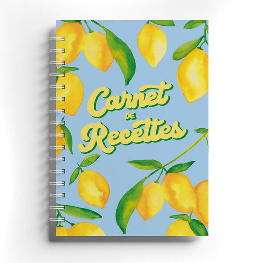 Carnet de recettes Citrons