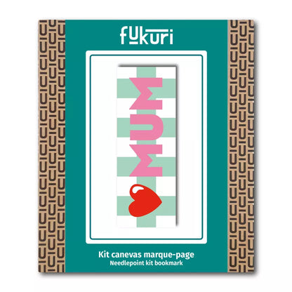 Kit de canevas marque-pages Love Mum