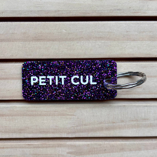 Porte-clés Petit cul violet