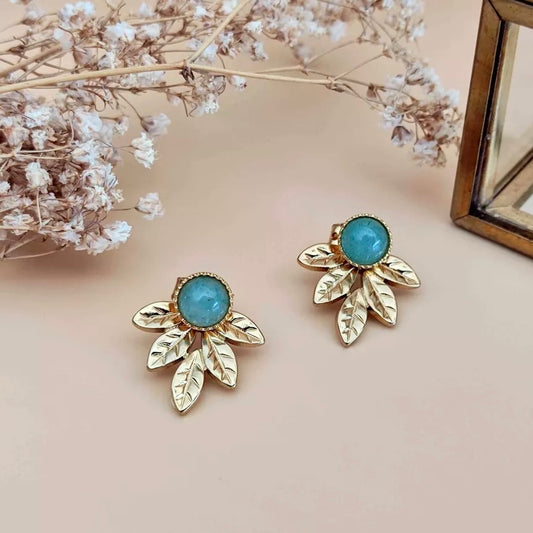 Boucles d’oreilles L’essentielle aventurine