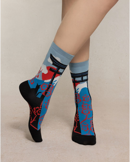 Chaussettes Mont Fuji Noir T36/40