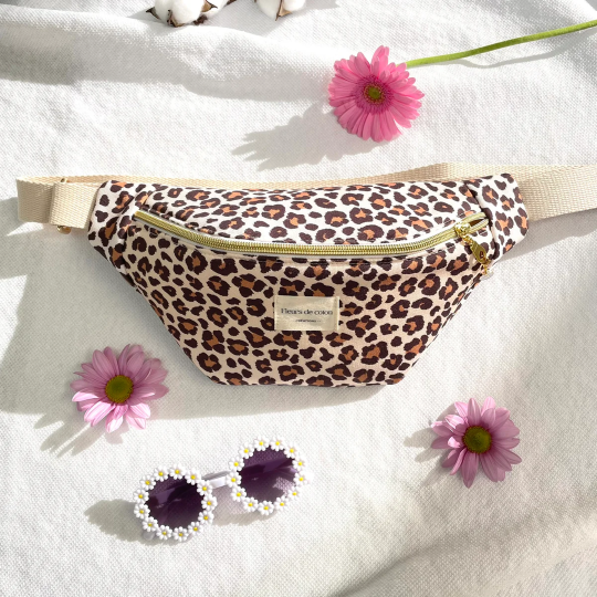 Sac banane - Léopard