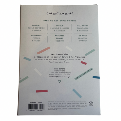 Kit de broderie Grande Fleur