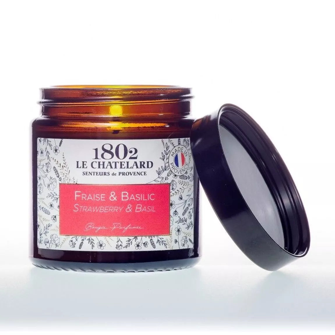 Bougie Fraise et Basilic
