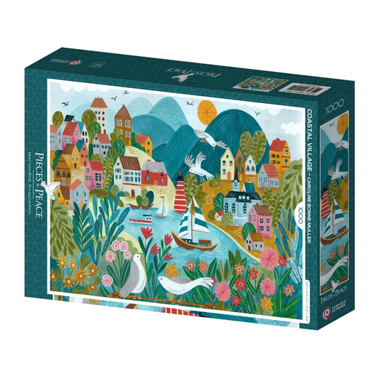 Puzzle Coastal Village 1000 pièces