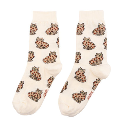 Chaussettes chat bengal T35-44