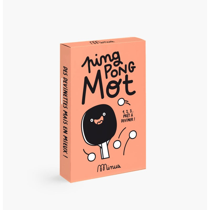 Jeu de société Ping pong mot