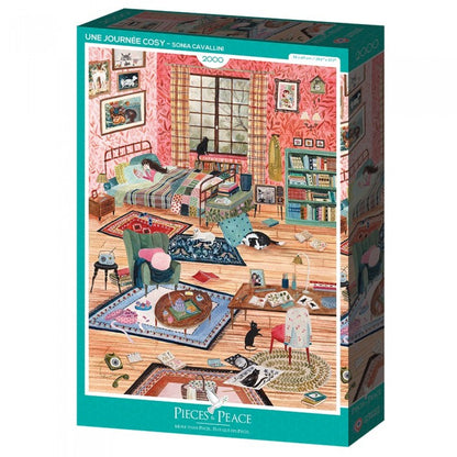 Puzzle Une journée cosy 2000 pièces