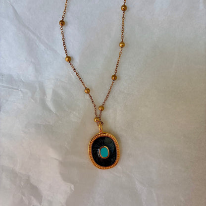Collier Cyclope noir