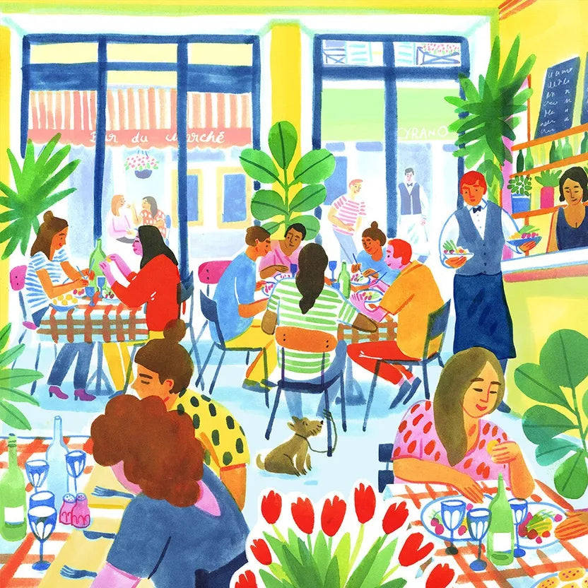 Puzzle Bistrot 1000 pièces