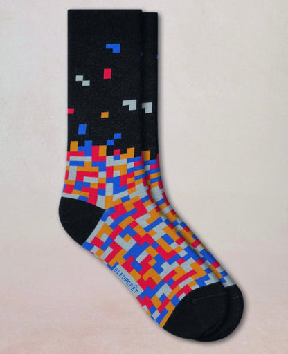 Chaussettes Tetris noir T43/46
