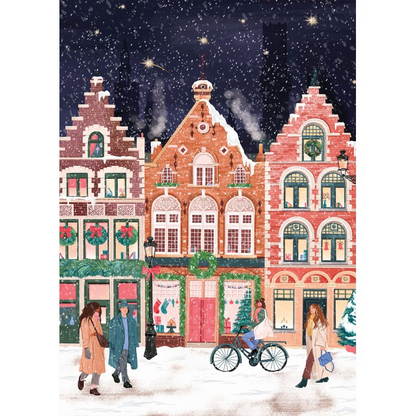 Bruges at christmas 1000 pièces