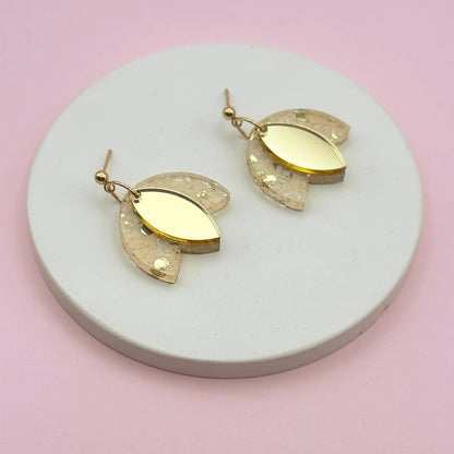 Boucles d’oreilles Lotus