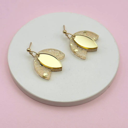 Boucles d’oreilles Lotus